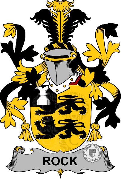 Coat of arms of family Rock