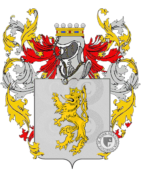 Coat of arms of family giustino    