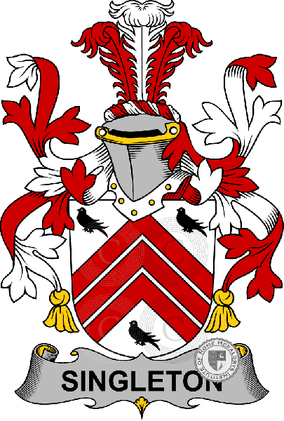 Coat of arms of family Singleton