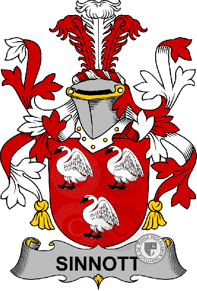 Coat of arms of family Sinnott