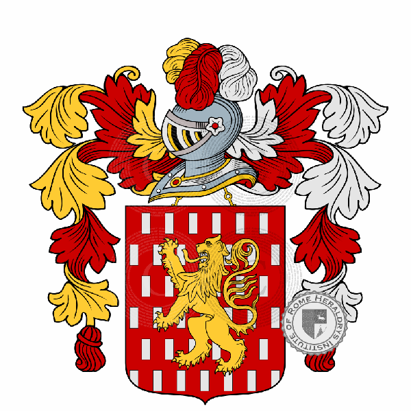 Coat of arms of family Atzeni