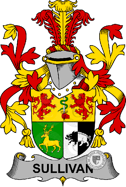 Coat of arms of family Sullivan