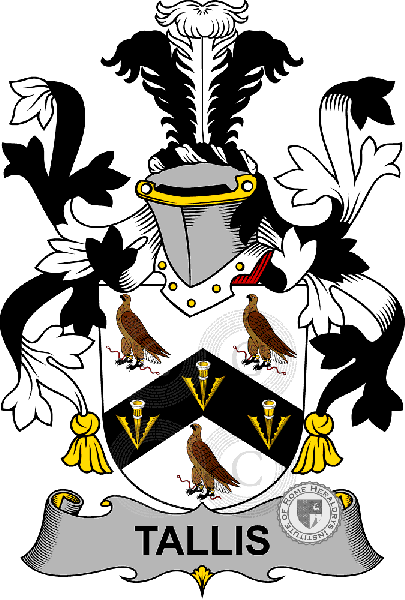 Wappen der Familie Tallis