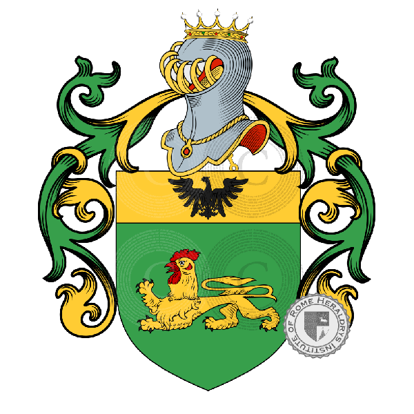 Coat of arms of family Crestani