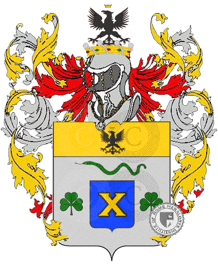 Coat of arms of family crosta    