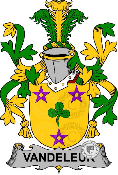 Coat of arms of family Vandeleur