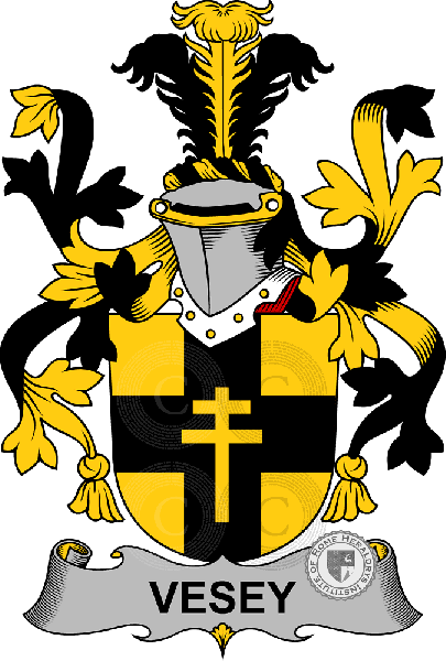 Coat of arms of family Vesey