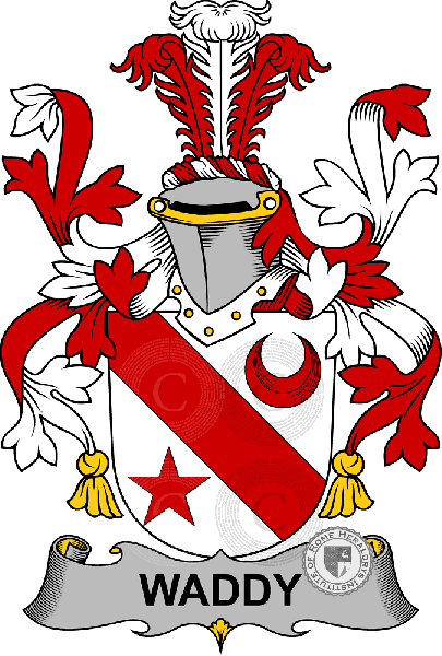 Coat of arms of family Waddy