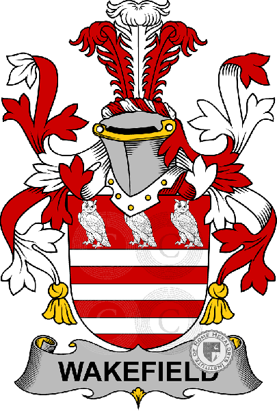 Coat of arms of family Wakefield