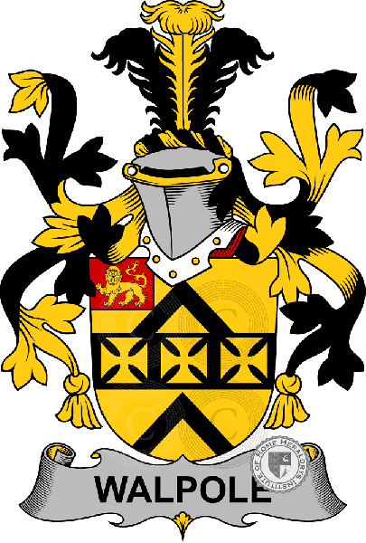 Coat of arms of family Walpole