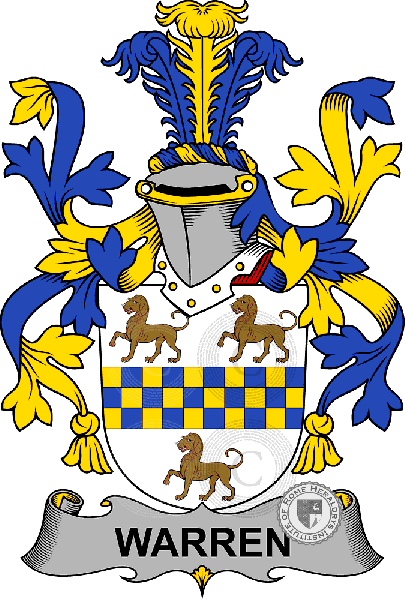 Coat of arms of family Warren