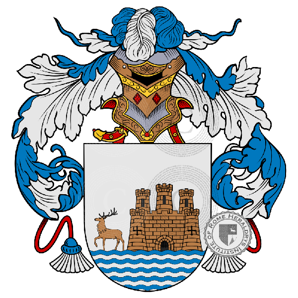 Coat of arms of family Martínez García
