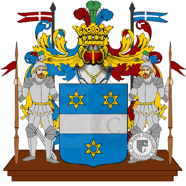 Wappen der Familie marenne    