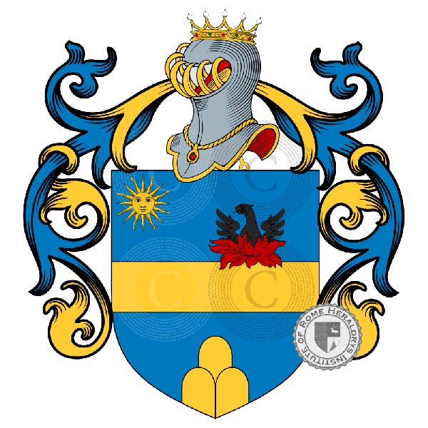 Wappen der Familie Mazzuoli