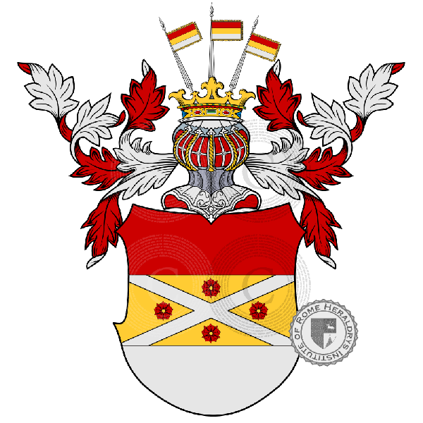 Escudo de la familia Knorr von Rosenroth
