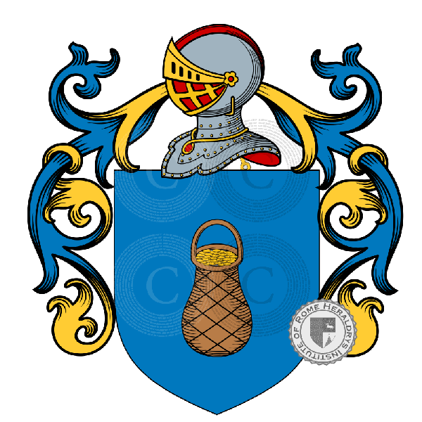 Coat of arms of family Scilla
