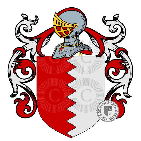 Coat of arms of family Titto
