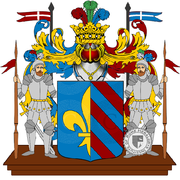Coat of arms of family bozza