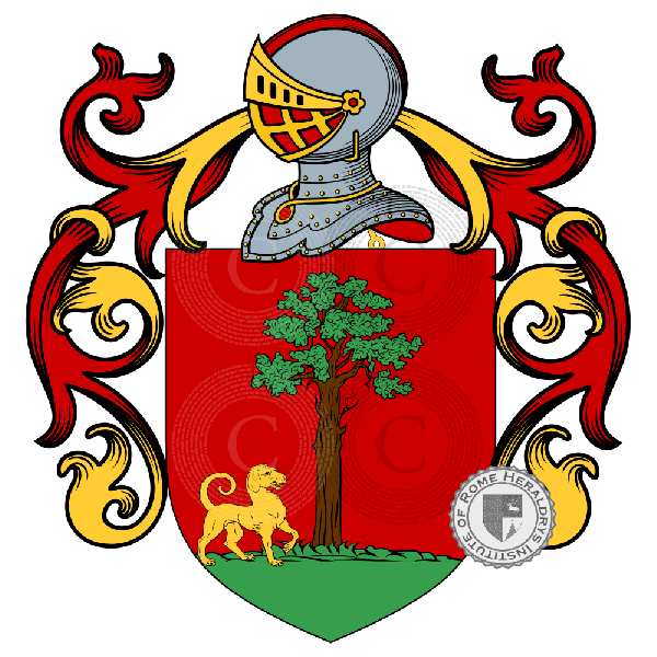 Coat of arms of family Piciarelli