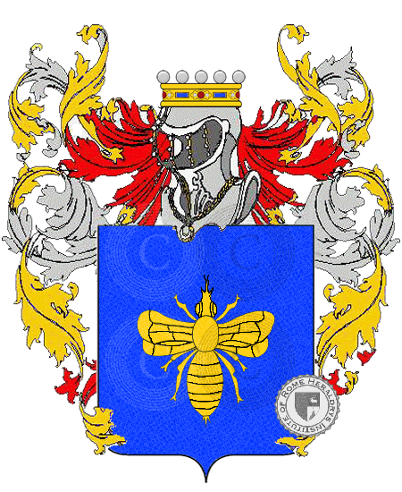 Coat of arms of family povegliano    