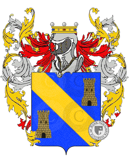 Coat of arms of family crocioni    