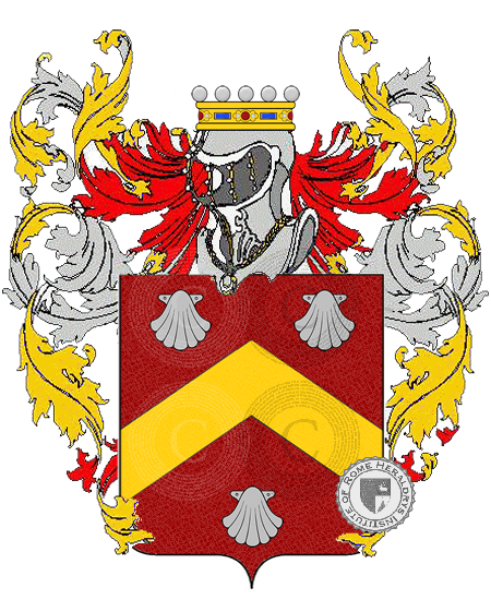 Coat of arms of family pacot    
