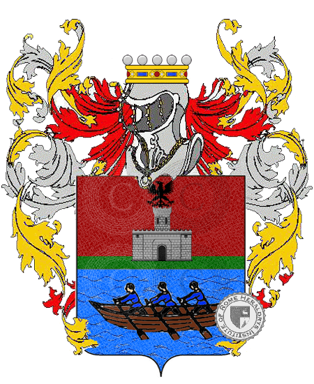 Coat of arms of family valvasori    