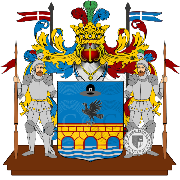 Wappen der Familie puggioni    