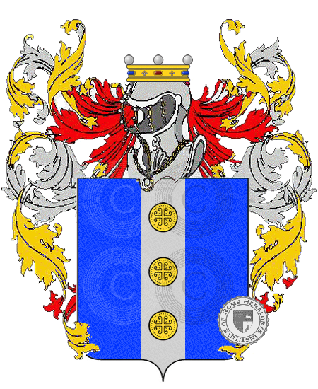 Coat of arms of family abbatangelo     