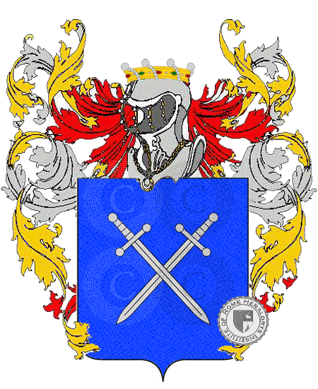 Coat of arms of family agnese    