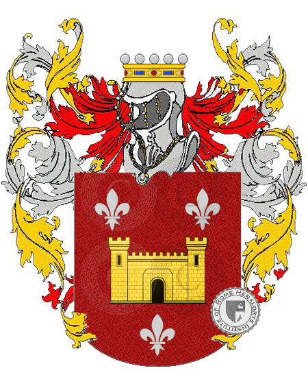 Coat of arms of family zancudi    