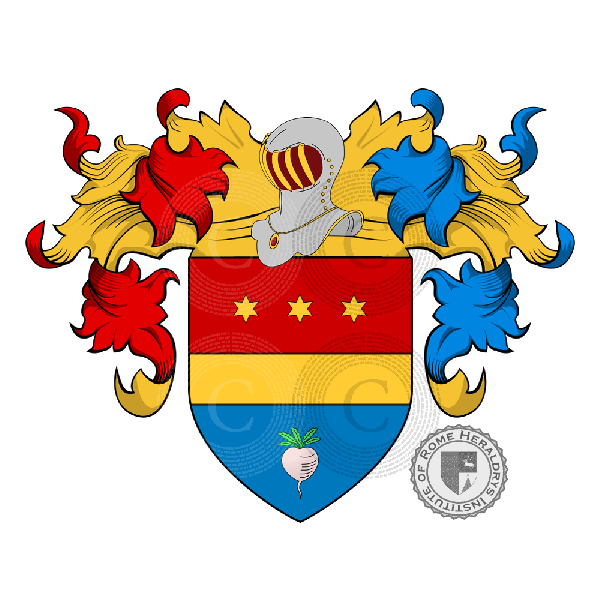 Coat of arms of family Rapolla