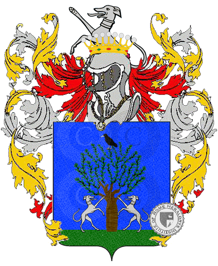 Coat of arms of family bertoglio    