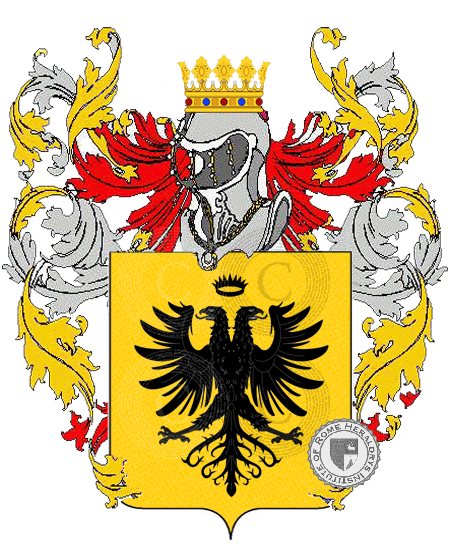 Coat of arms of family lascari        
