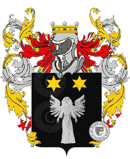 Coat of arms of family bracciali     