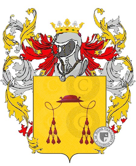 Coat of arms of family Cappelli