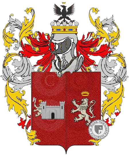 Escudo de la familia Bartoloni  o Bartolone