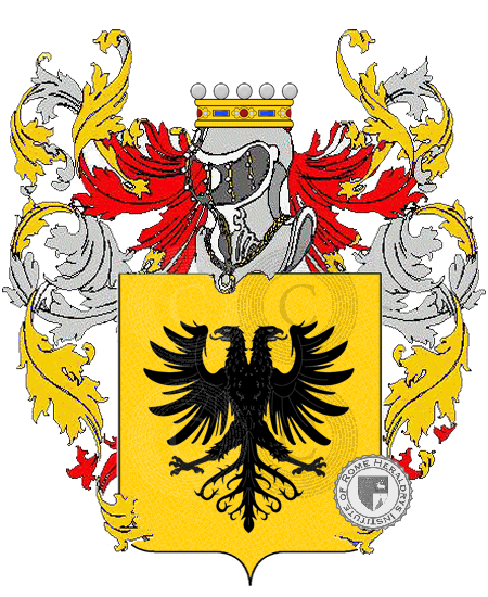 Coat of arms of family natalizio    