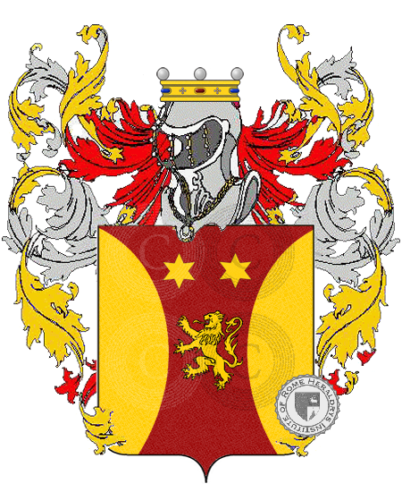Coat of arms of family tamponi     