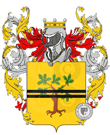 Wappen der Familie tempini     