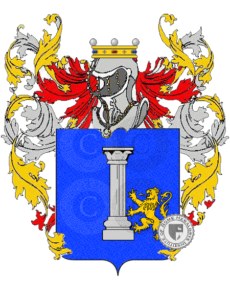 Coat of arms of family bellossi        