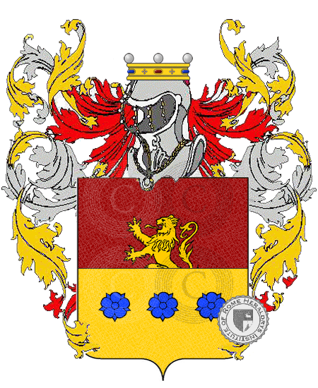 Wappen der Familie pognani    