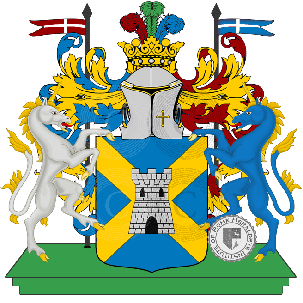 Coat of arms of family sapone