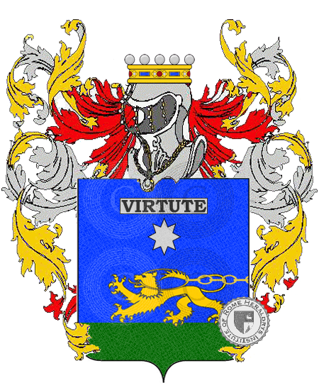 Wappen der Familie bardelli    