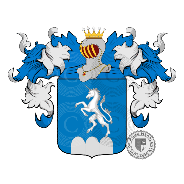 Coat of arms of family Fedeli