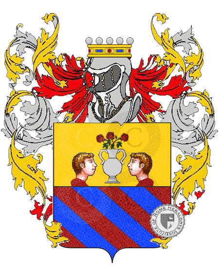 Coat of arms of family caleffi    