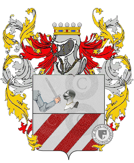 Coat of arms of family tagliaferri        