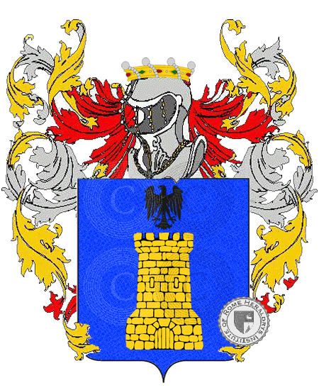 Coat of arms of family cammaleri    