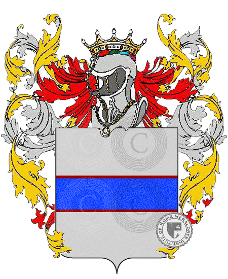 Coat of arms of family napolano    