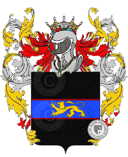 Coat of arms of family barbacci        